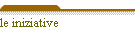 le iniziative